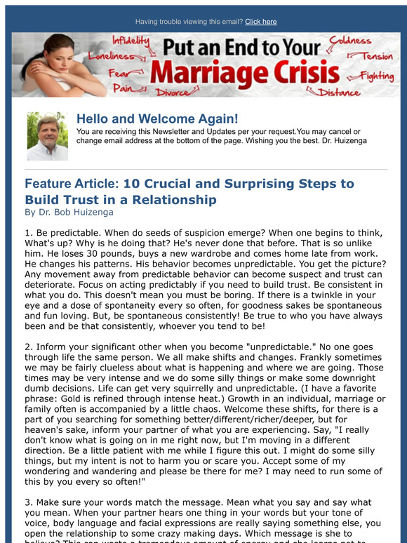 10 Crucial and Surprising Steps to Build Trust in a Relationship