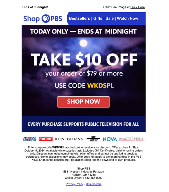Moonlight Madness Sale