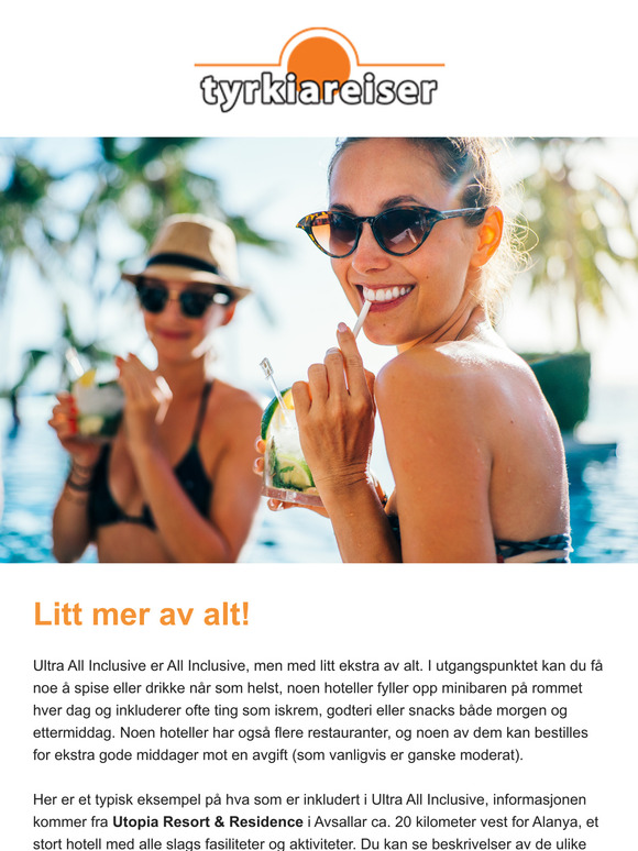 Oppgrader ferien din 🍓🍹🍨