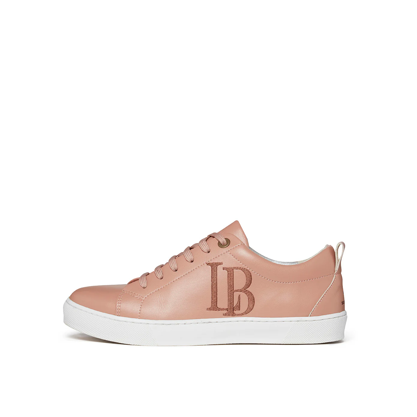 Image of LB Nude Apple Leather Sneakers for Women