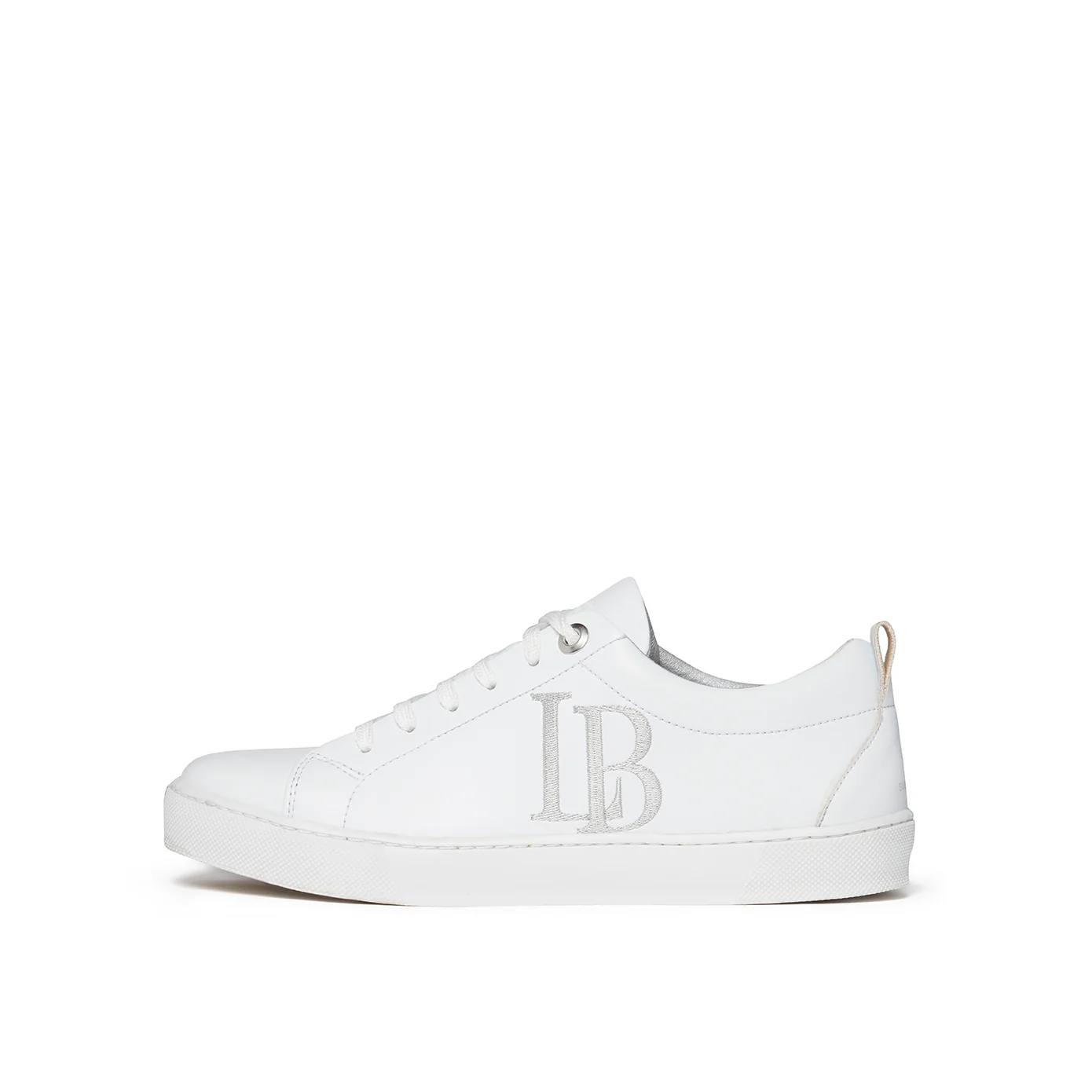 Image of LB White Apple Leather Sneakers Women