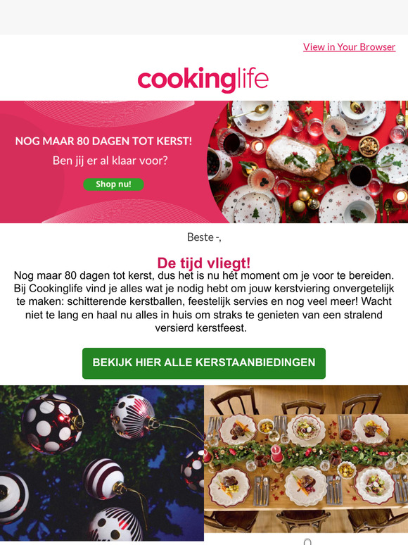 Nog maar 80 dagen tot kerst! 🎄
