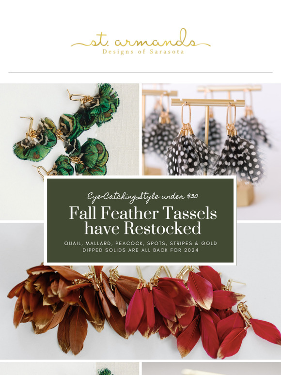 Feathers have Restocked for Fall!