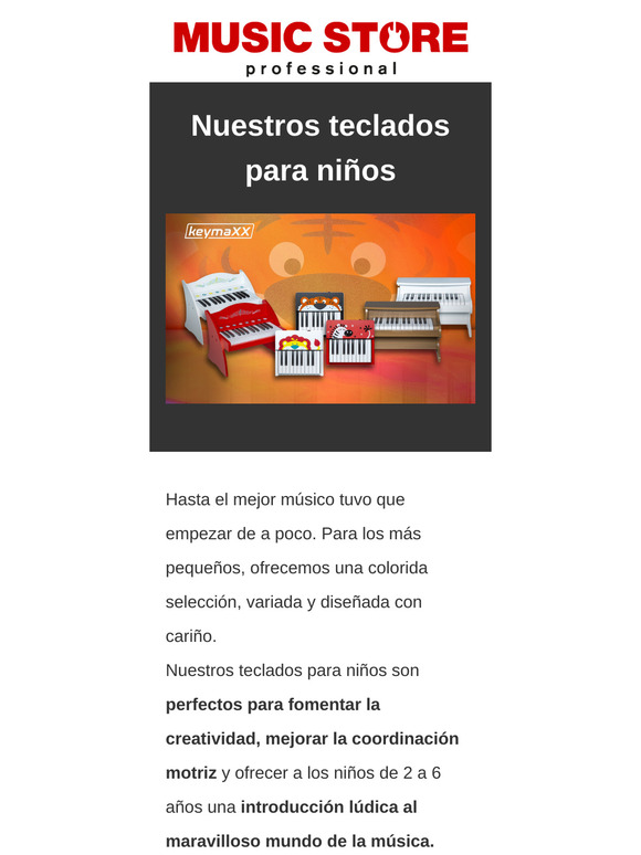 ¡Teclados para niños en MUSC STORE!