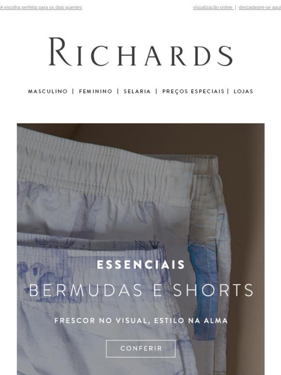 Essenciais | Bermudas e Shorts