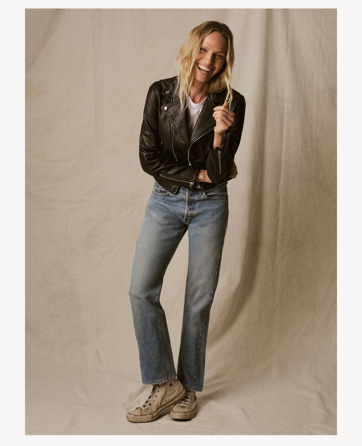 Shrunken Moto Jacket