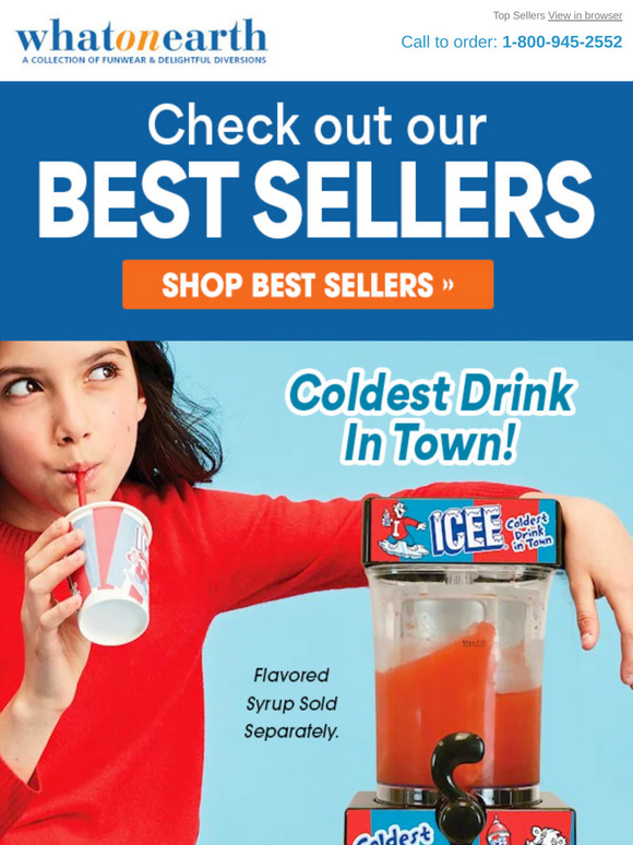 What on Earth Catalog Take a Peak at Our Best Sellers Milled