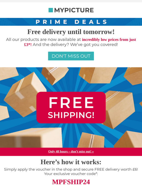 Did someone say free shipping? Enjoy a £6 discount.