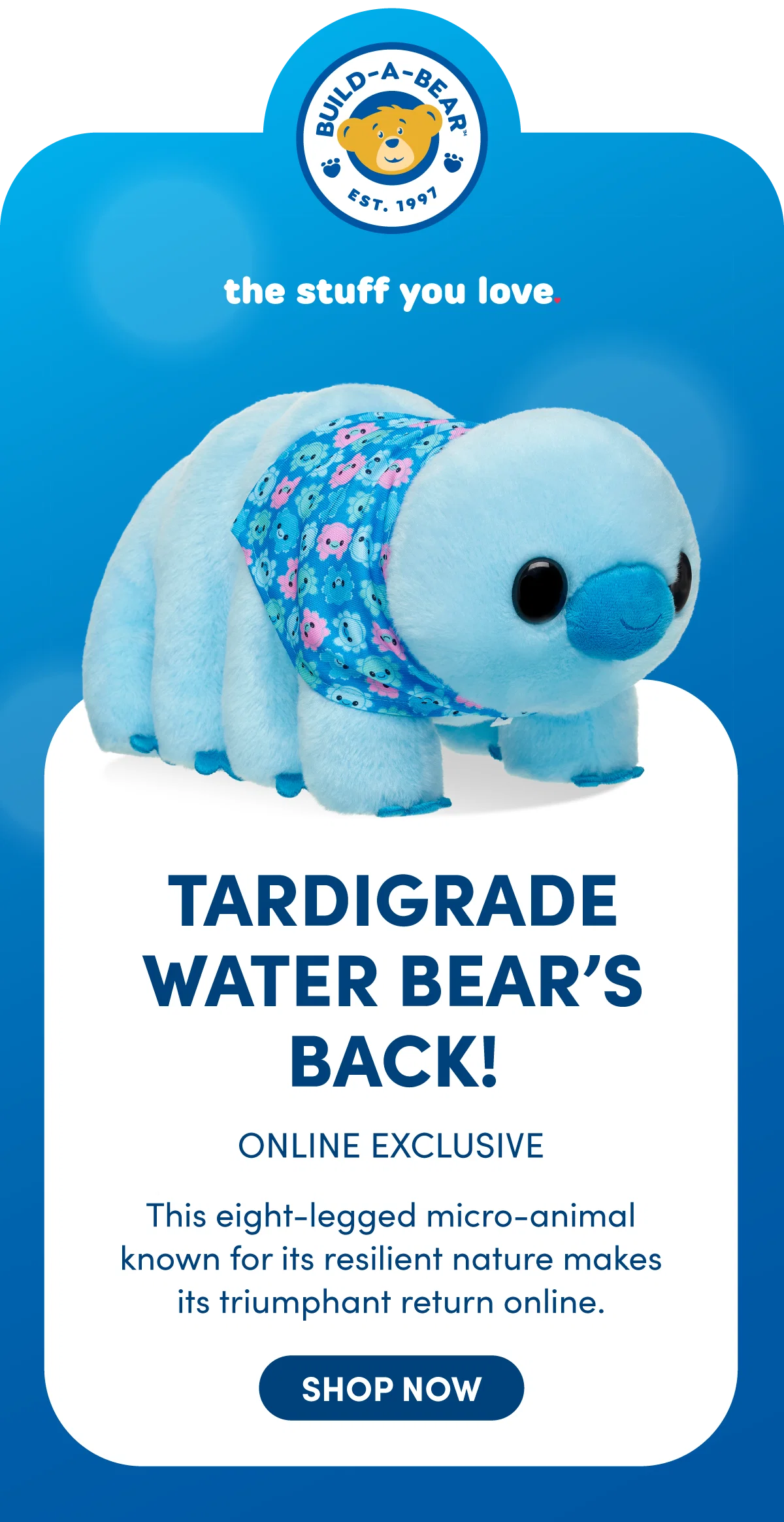 Build-A-Bear: Tardigrade Water Bear Back in Stock! | Milled