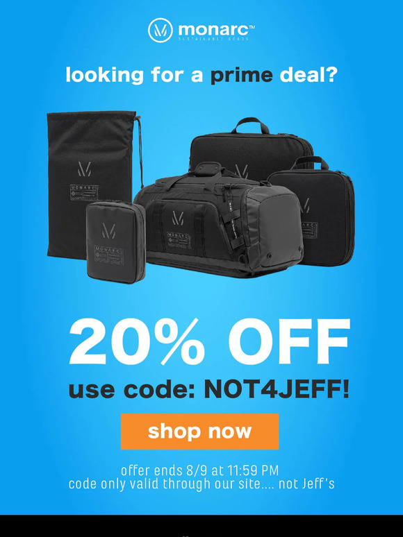 💥 Our Own Prime Day - 20% OFF 💥