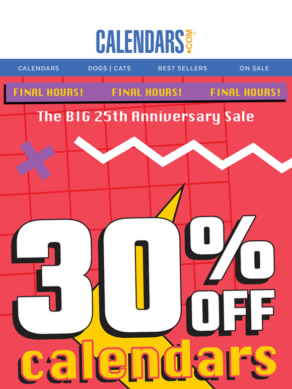 Heads up! The BIG Sale is ending < 30% off >