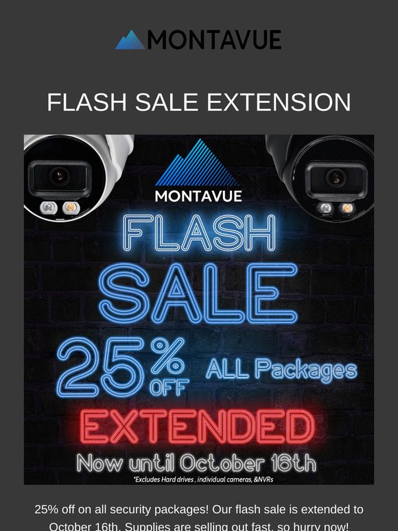 🚨Flash Sale Extension🚨