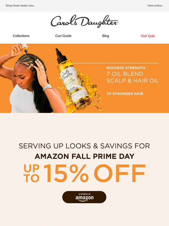 📢 Fall Prime Day is here! Save Up to 15%!