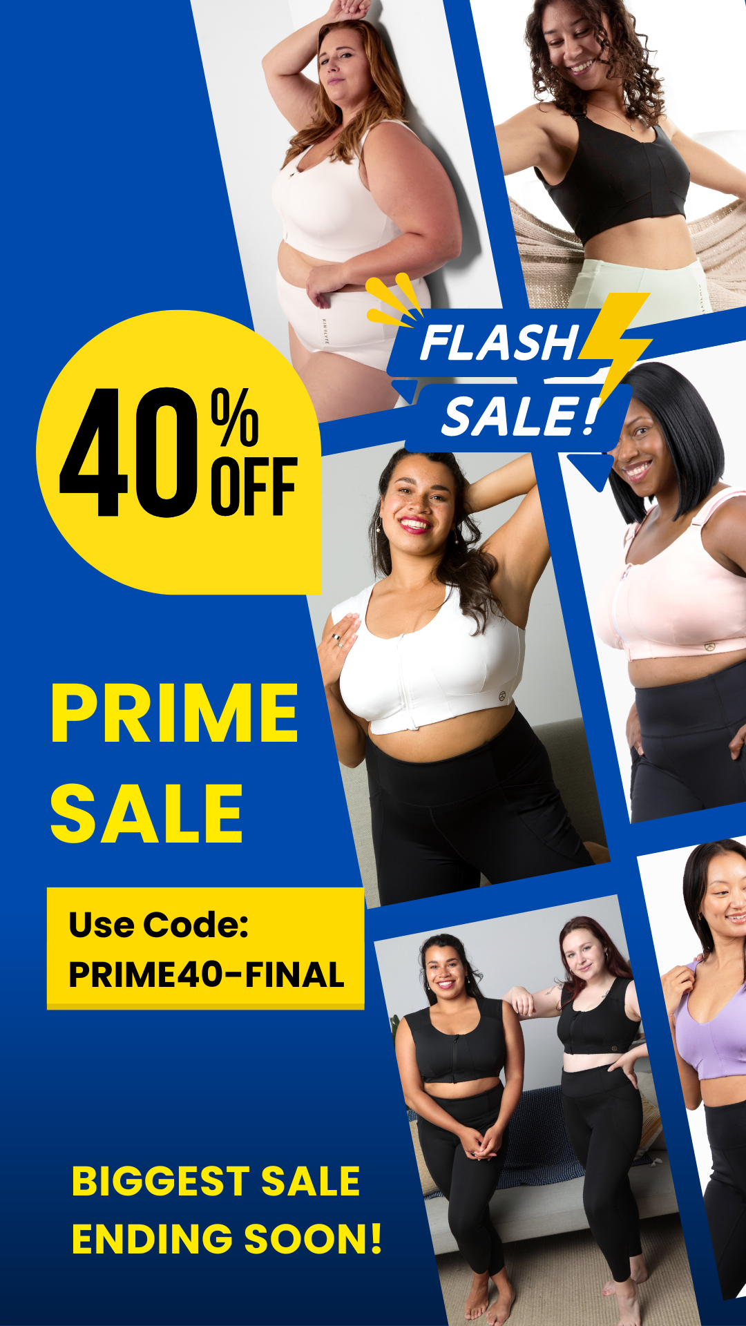 Prime Sale - 40% OFF FLASH SALE on regular price items. Use code: PRIME40-FINAL