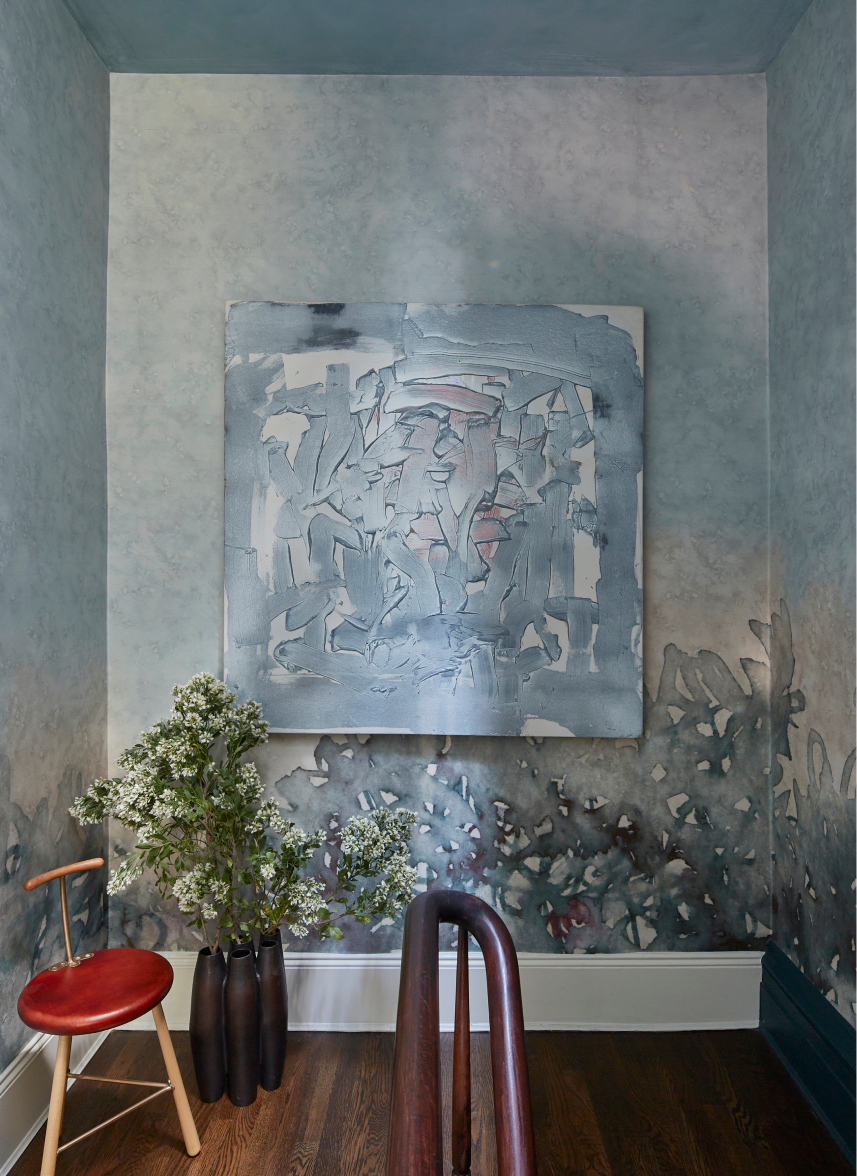 Propspect silk wallcovering