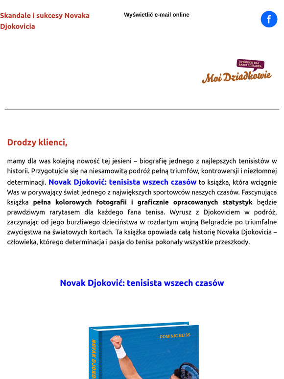 Novak Djoković: porywająca historia wielkiego talentu