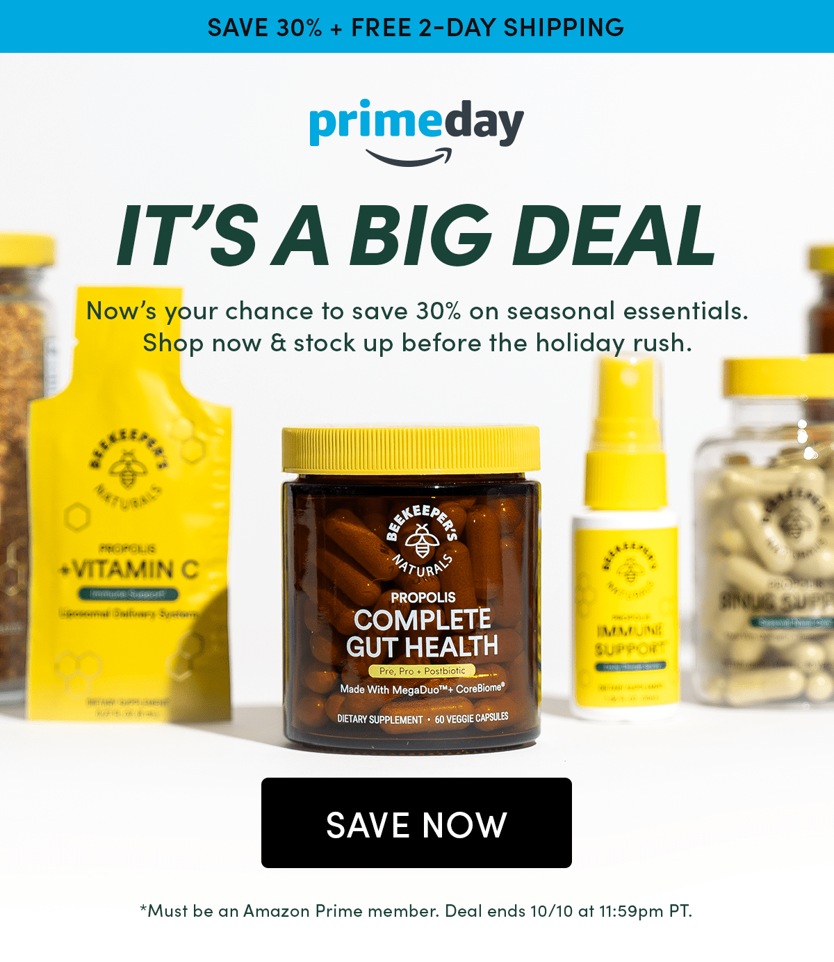 Beekeeper's Naturals Don’t Miss Out on Amazon Prime Day Savings 🐝 Milled