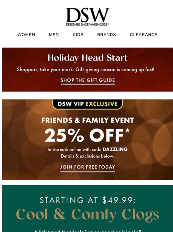 Dsw online coupons 25 off online