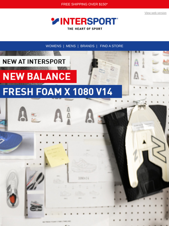 Hi —, NEW RELEASE: New Balance Fresh Foam X 1080v14