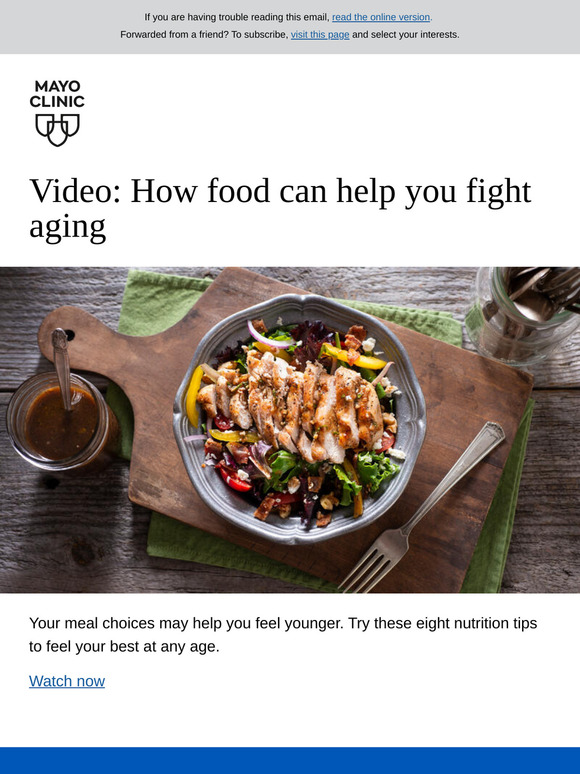 Video: How your diet can help you fight aging