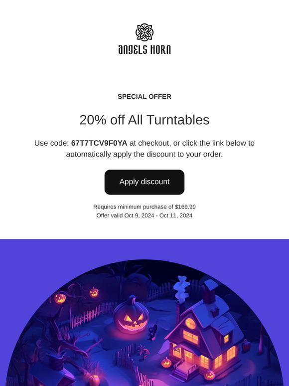 Trick or treat yourself with our Spooky Deals