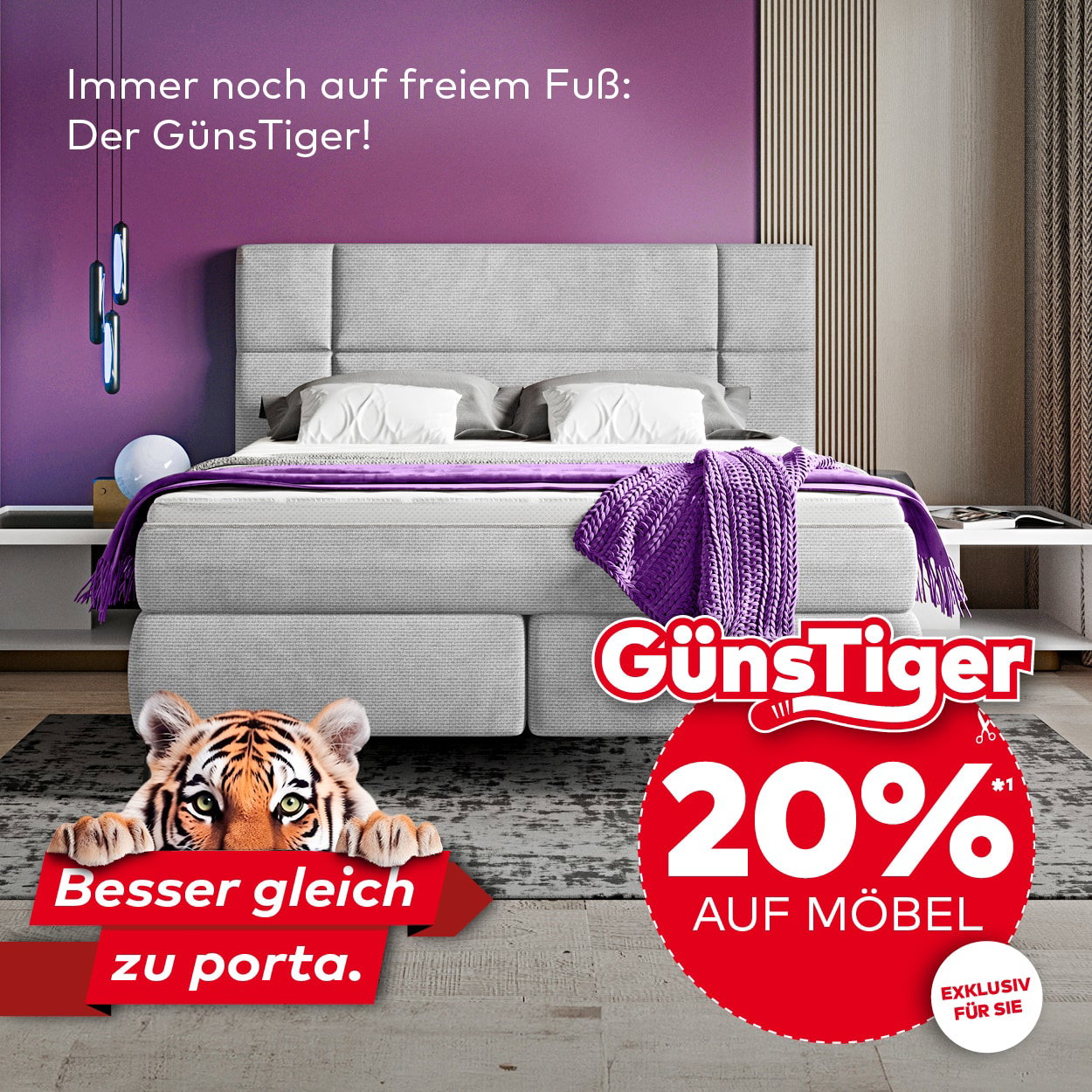 20% auf Möbel