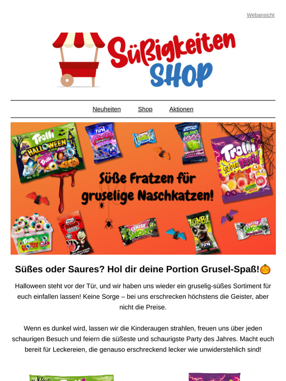 Süßes oder Saures? Wir haben die Antwort!👻