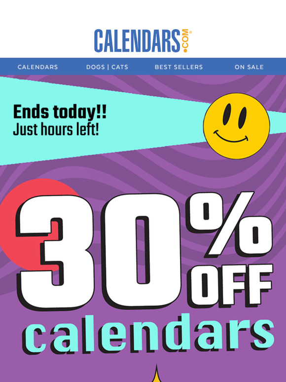 😊 30% Off - Just Hours Left ✨