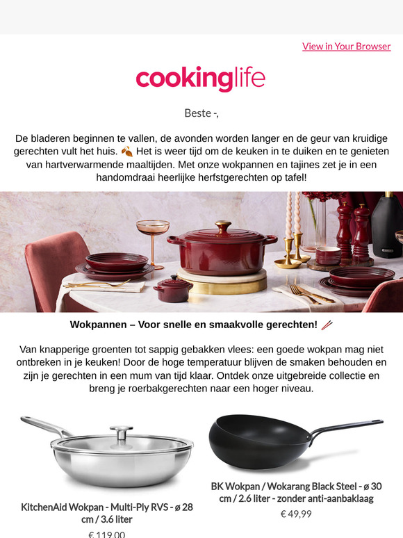 Voor snelle en smaakvolle gerechten!