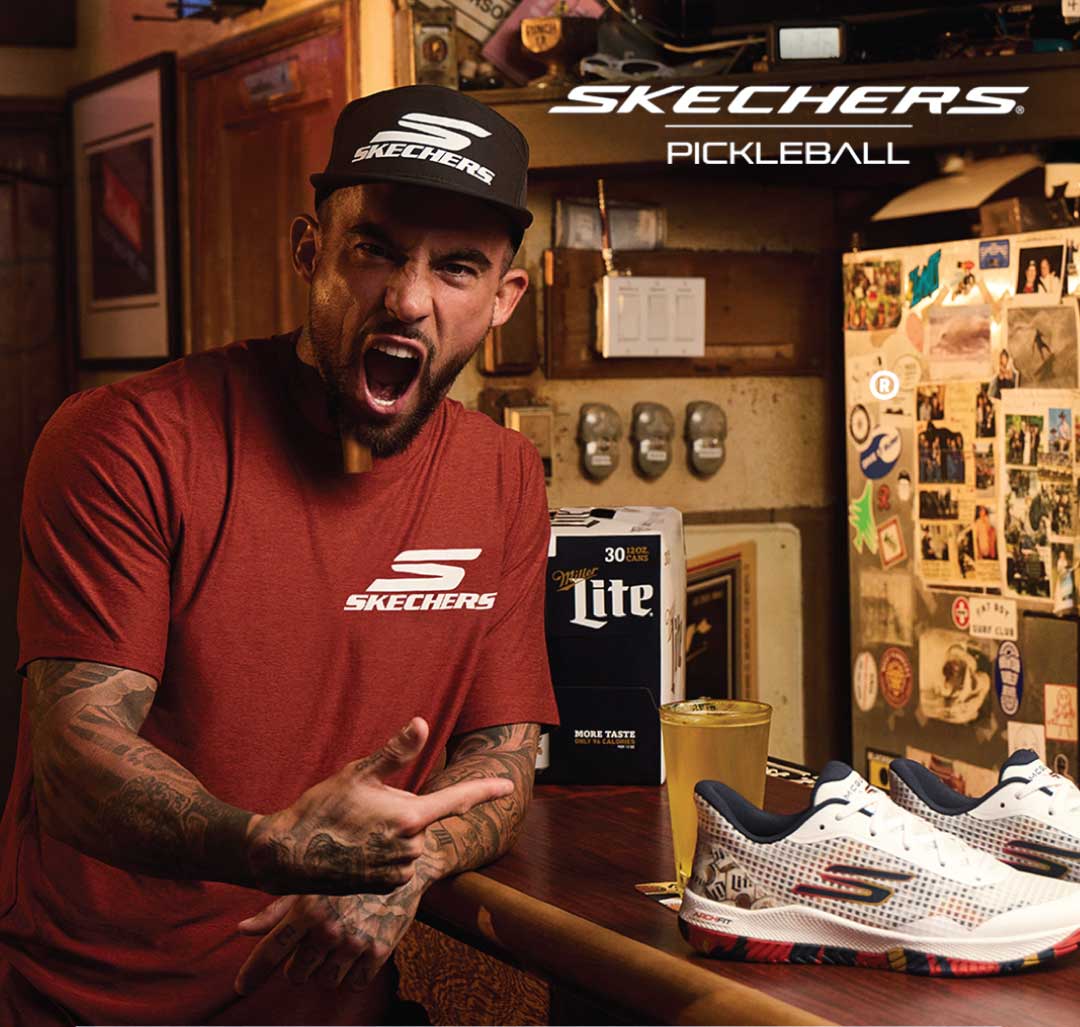 Skechers Viper Court Pro + Tyson McGuffin + Miller Lite