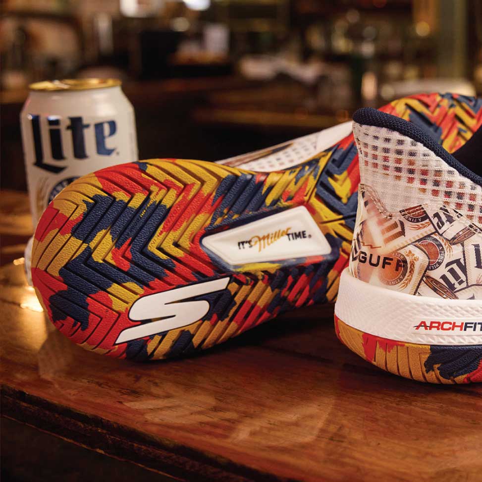 Skechers Viper Court Pro + Tyson McGuffin + Miller Lite