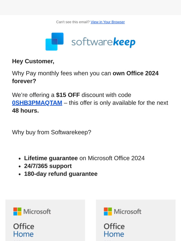 Unlock $15 Off Office 2024 Today! 😍