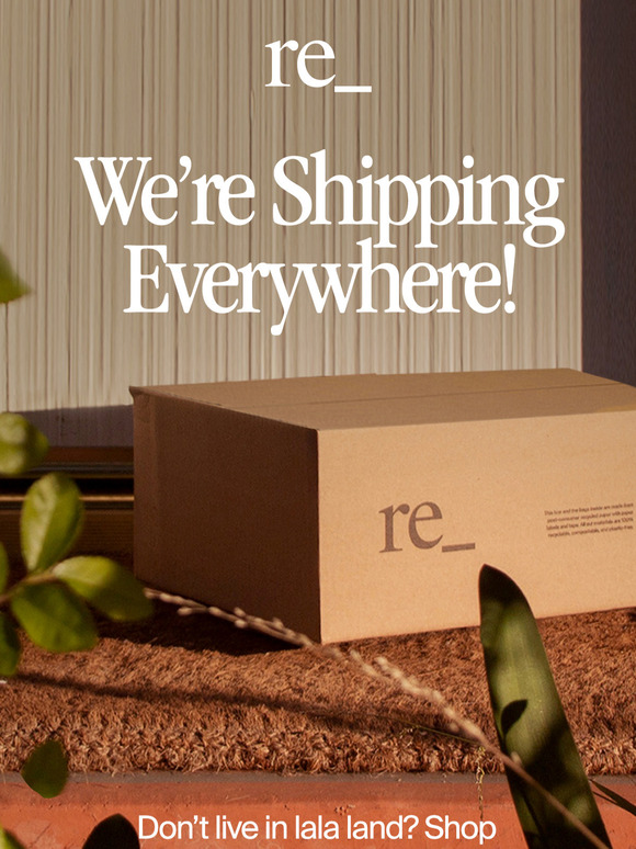 Nationwide shipping