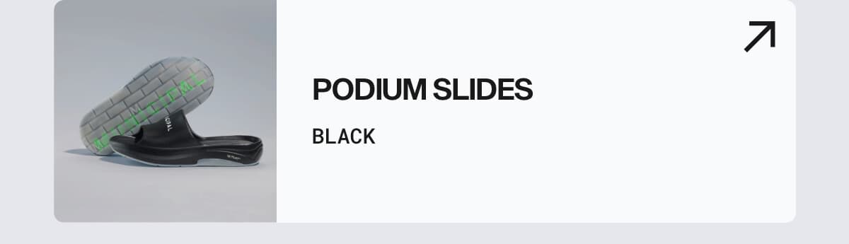 Podium Slides in Black - Shop Now