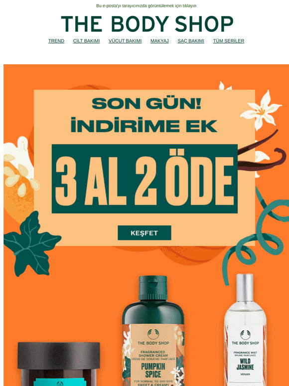 😍 SON GÜN! Tüm Ürünlerde İndirimlere EK 3 AL 2 Öde! 😍