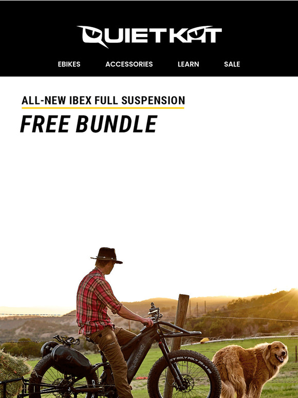 Don't Miss Out on a FREE Rack & Bag Package with Ibex Purchase!