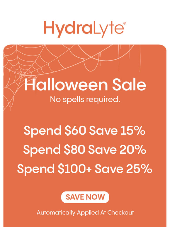 Halloween Savings Start Now!