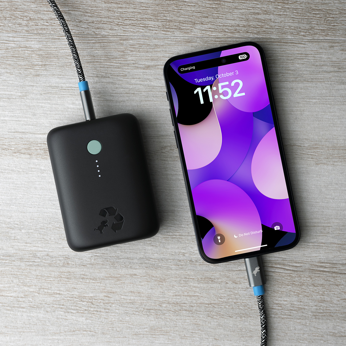 5,000mAh battery to stay charged up to 2 days.
