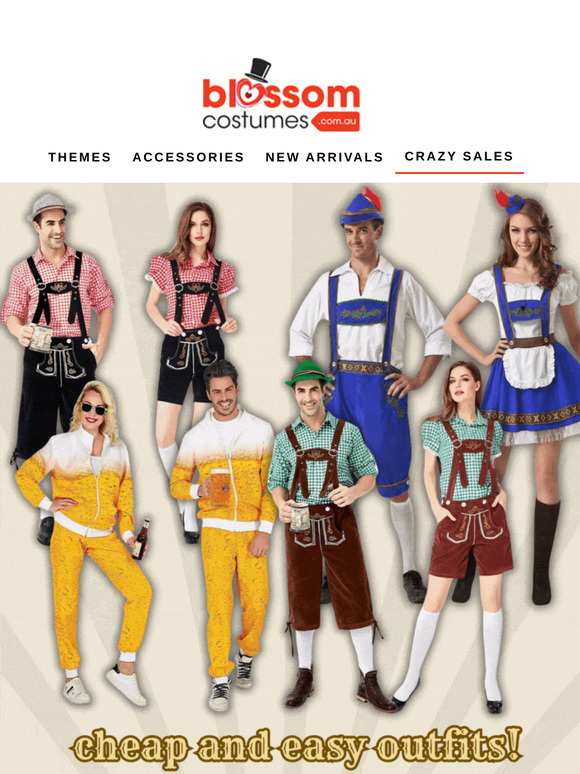 Cheap & Easy Oktoberfest Looks! 😍🥨