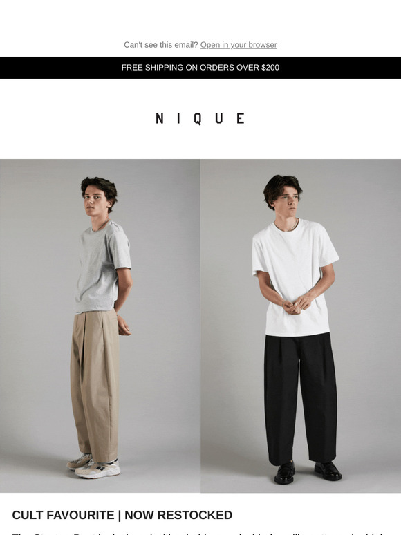 Restocked | The Cult STANTON PANT