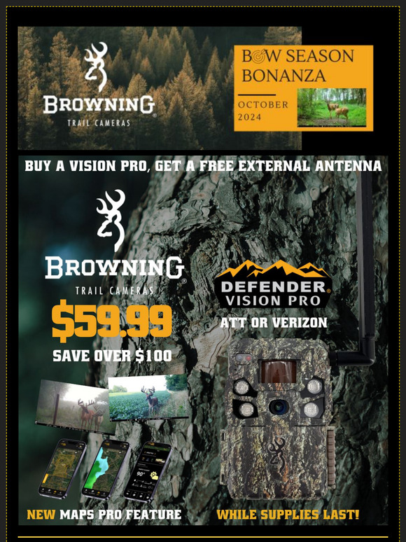 In Case You Missed It - Bow Season Bonanza from Browning Trail Cameras