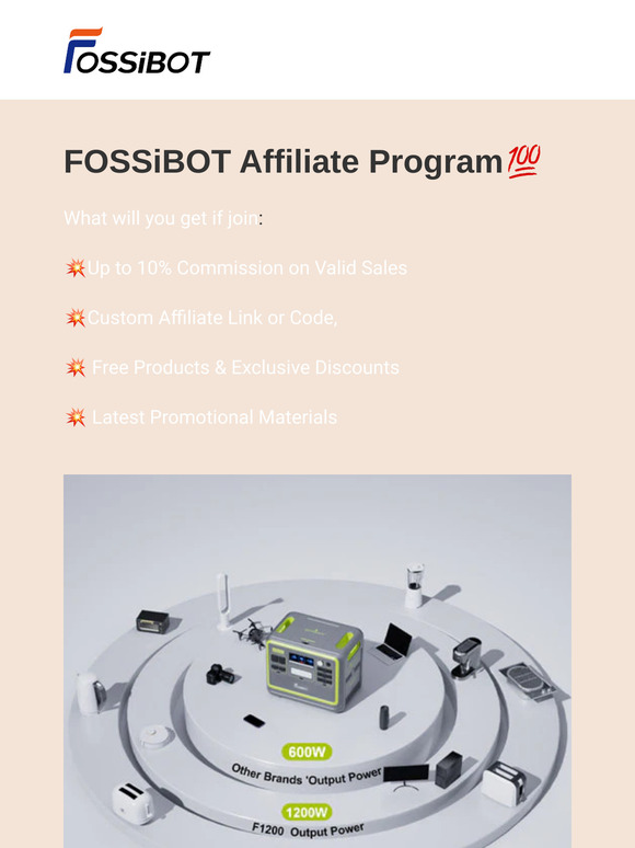 Boost Your Earnings: Join FOSSiBOT Affiliate Program