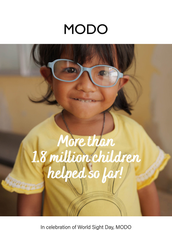 MODO Impacting lives with every frame sold