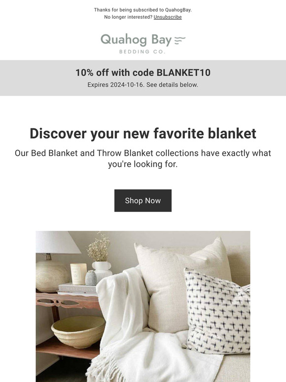 🍂 🍂 10% OFF BLANKETS to keep you Cozy and Warm this Fall! 🍂🍂