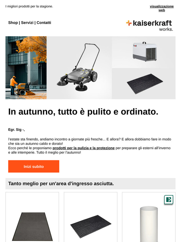 Diamo il benvenuto all’autunno.