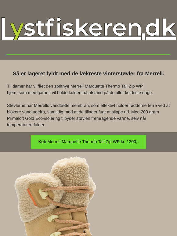 🔥 Varme nyheder fra Merrell med stor rabat 🔥