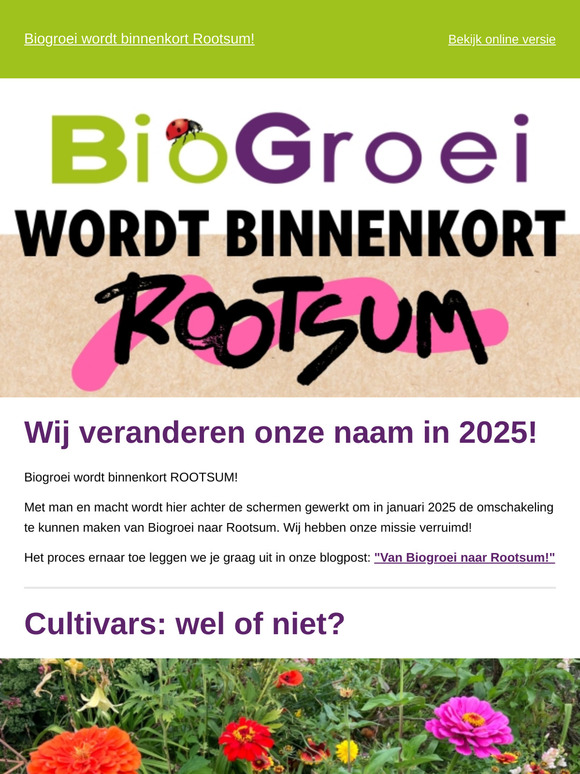 —, spannend nieuws: ontdek onze nieuwe naam! 🌱 + Tuintips voor oktober