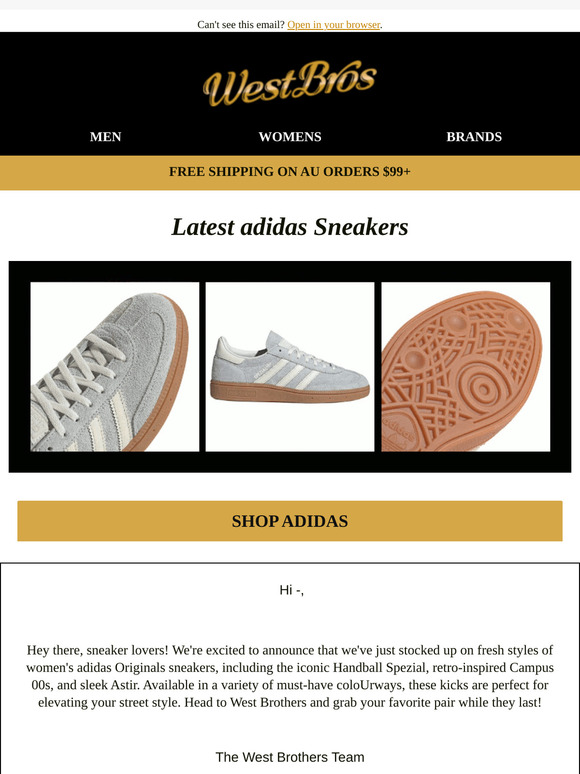New Women's adidas Originals Sneakers!