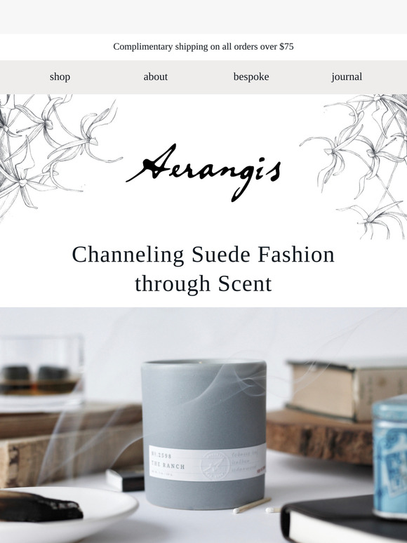 Capturing the Suede Trend through Scent