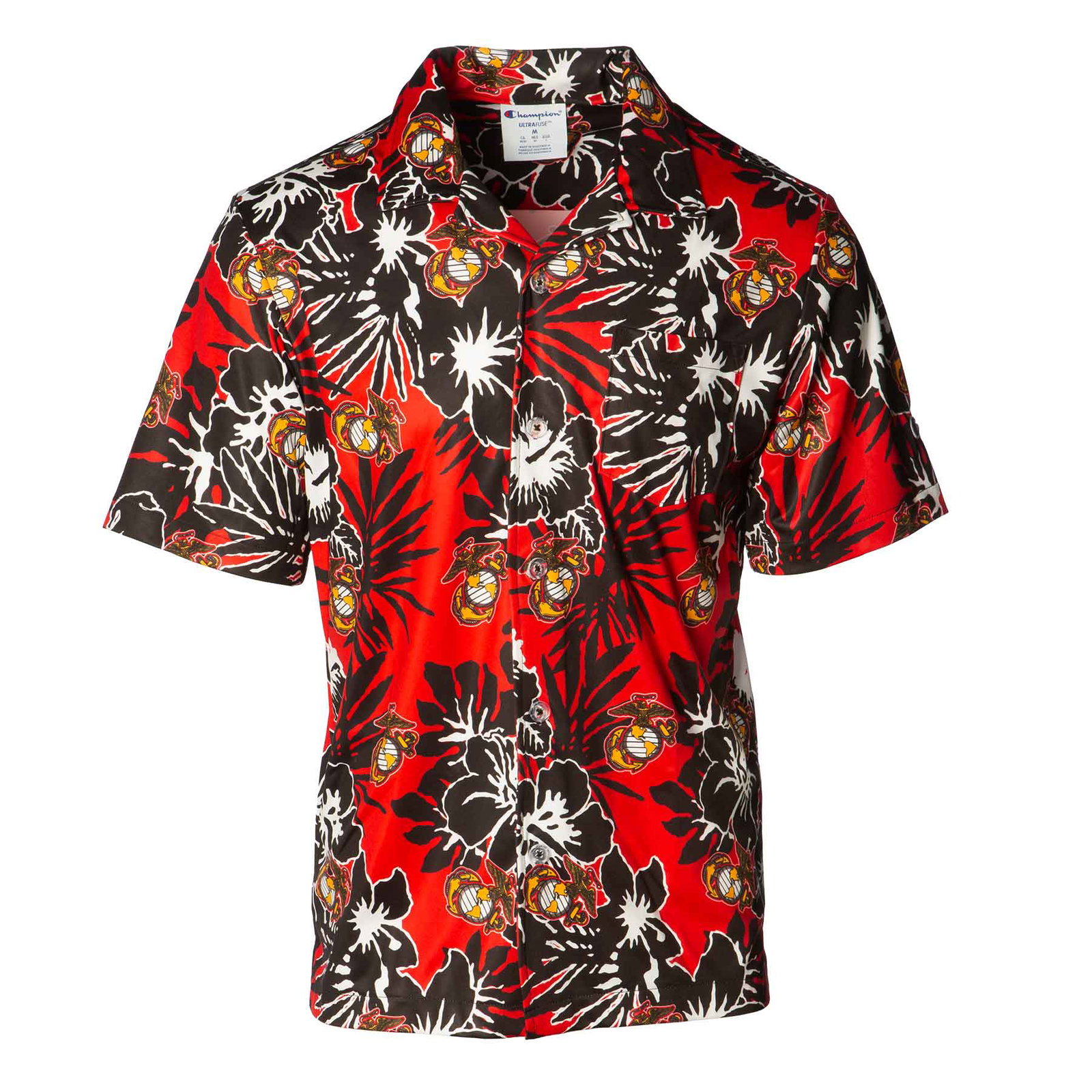 Image of Champion USMC Hawaiian Shirt